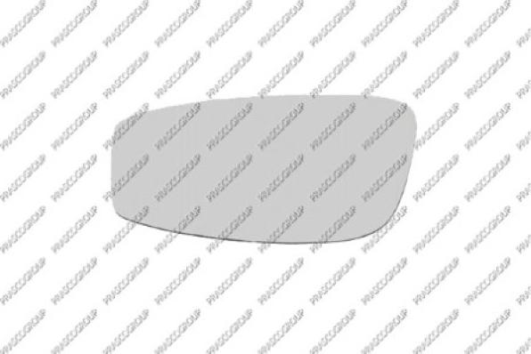 Prasco FT3507506 - Mirror Glass, outside mirror autospares.lv