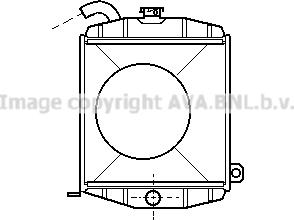 Prasco FT2019 - Radiator, engine cooling autospares.lv