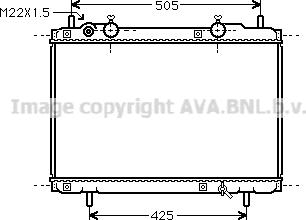 Prasco FT2184 - Radiator, engine cooling autospares.lv