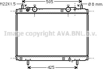 Prasco FT2180 - Radiator, engine cooling autospares.lv