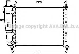 Prasco FT2233 - Radiator, engine cooling autospares.lv