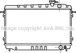 Prasco HD2014 - Radiator, engine cooling autospares.lv