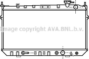 Prasco HD2039 - Radiator, engine cooling autospares.lv