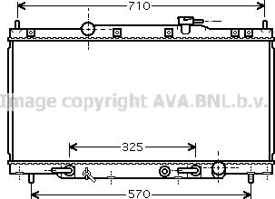 Prasco HD2163 - Radiator, engine cooling autospares.lv