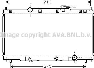 Prasco HD2162 - Radiator, engine cooling autospares.lv