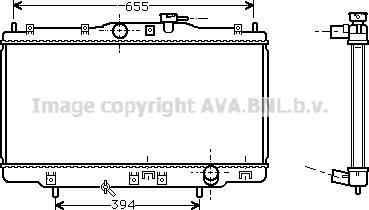 Prasco HD2118 - Radiator, engine cooling autospares.lv