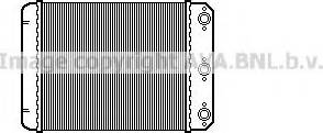 Prasco MS6107 - Heat Exchanger, interior heating autospares.lv