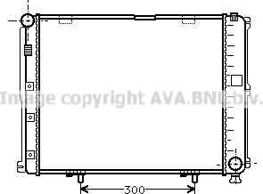 Prasco MS2035 - Radiator, engine cooling autospares.lv