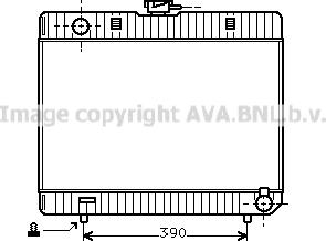 Prasco MS2103 - Radiator, engine cooling autospares.lv