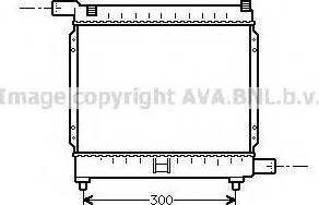 Prasco MSA2039 - Radiator, engine cooling autospares.lv