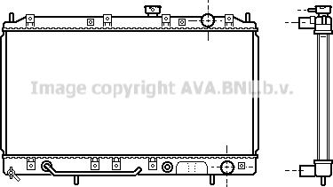 Prasco MT2143 - Radiator, engine cooling autospares.lv