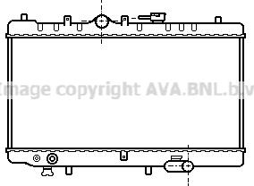 Prasco MZ2030 - Radiator, engine cooling autospares.lv