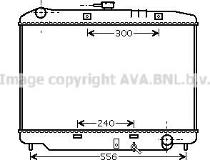 Prasco OL2179 - Radiator, engine cooling autospares.lv