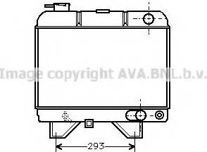 Prasco PE2021 - Radiator, engine cooling autospares.lv