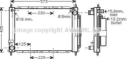 Prasco RTM500 - Cooler Module autospares.lv