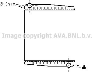 Prasco SC2012N - Radiator, engine cooling autospares.lv