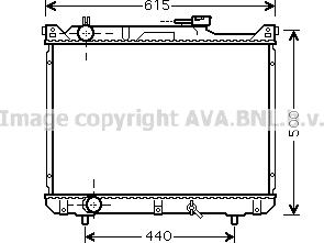 Prasco SZ2078 - Radiator, engine cooling autospares.lv