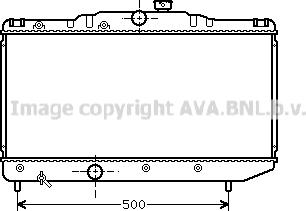 Prasco TO2155 - Radiator, engine cooling autospares.lv