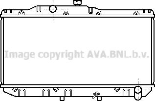 Prasco TO2111 - Radiator, engine cooling autospares.lv