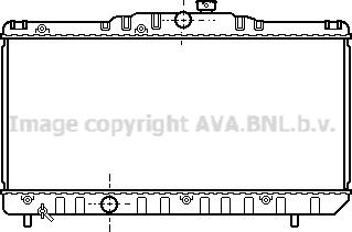 Prasco TO2117 - Radiator, engine cooling autospares.lv