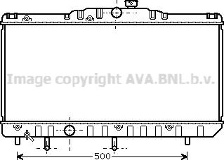 Prasco TO2123 - Radiator, engine cooling autospares.lv