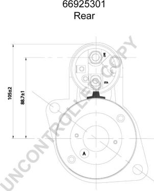 Prestolite Electric 66925301 - Starter autospares.lv