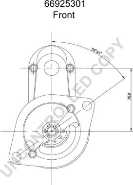 Prestolite Electric 66925301 - Starter autospares.lv