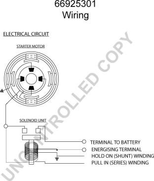 Prestolite Electric 66925301 - Starter autospares.lv