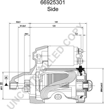 Prestolite Electric 66925301 - Starter autospares.lv