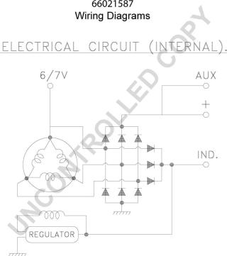 Prestolite Electric 66021587 - Alternator autospares.lv