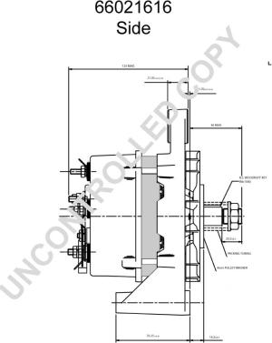 Prestolite Electric 66021616 - Alternator autospares.lv