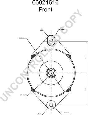 Prestolite Electric 66021616 - Alternator autospares.lv