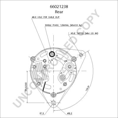 Prestolite Electric 66021238 - Alternator autospares.lv