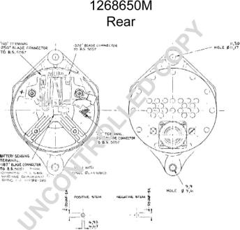 Prestolite Electric 1268650M - Alternator autospares.lv