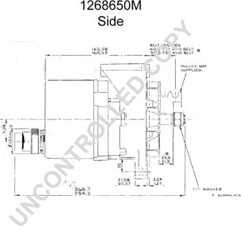 Prestolite Electric 1268650M - Alternator autospares.lv