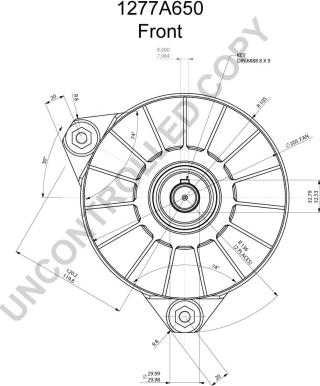 Prestolite Electric 1277A650 - Alternator autospares.lv