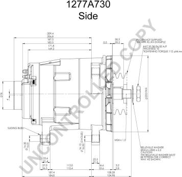 Prestolite Electric 1277A730 - Alternator autospares.lv