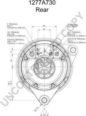 Prestolite Electric 1277A730 - Alternator autospares.lv