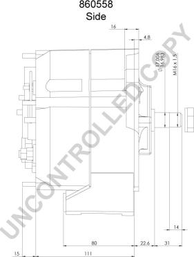 Prestolite Electric 860558 - Alternator autospares.lv