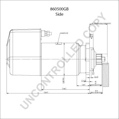 Prestolite Electric 860500GB - Starter autospares.lv