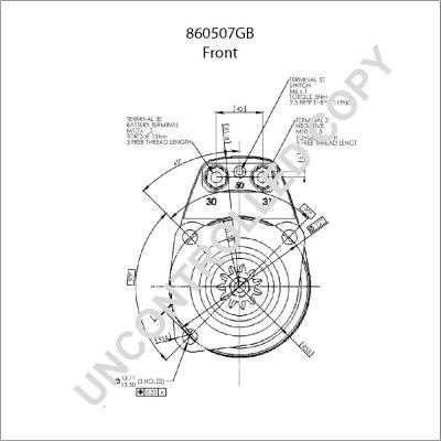 Prestolite Electric 860507GB - Starter autospares.lv