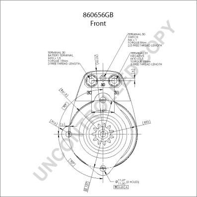 Prestolite Electric 860656GB - Starter autospares.lv