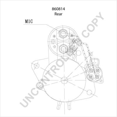 Prestolite Electric 860814 - Starter autospares.lv