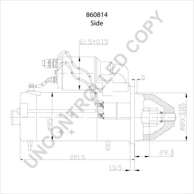 Prestolite Electric 860814 - Starter autospares.lv