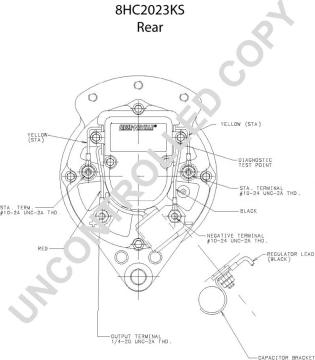 Prestolite Electric 8HC2023KS - Alternator autospares.lv