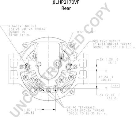 Prestolite Electric 8LHP2170VF - Alternator autospares.lv