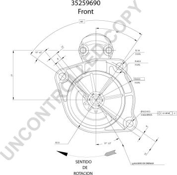 Prestolite Electric 35259690 - Starter autospares.lv