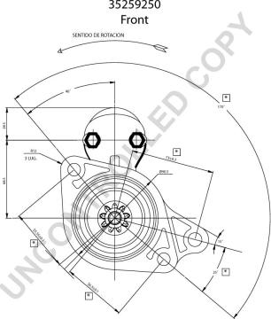 Prestolite Electric 35259250 - Starter autospares.lv