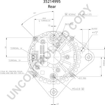 Prestolite Electric 35214995 - Alternator autospares.lv