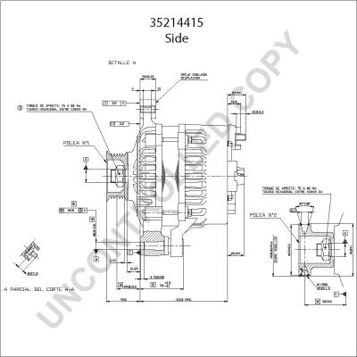 Prestolite Electric 35214415 - Alternator autospares.lv